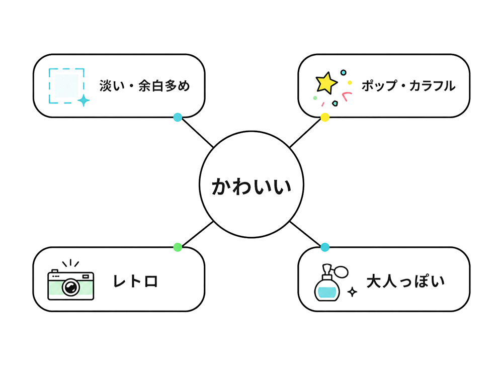 「かわいい」にも種類がある