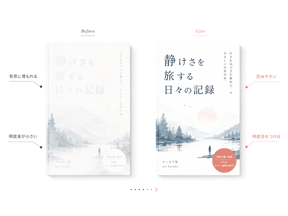 明度差